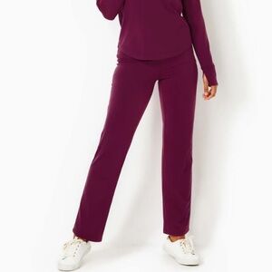 Lilly Pulitzer Tayden Pant - Amarena Cherry - Size M